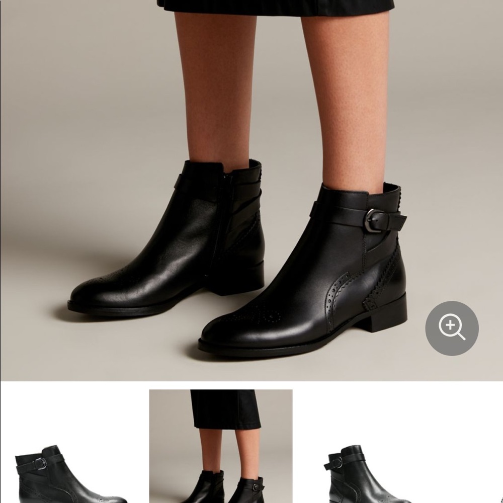Clarks Netley Olivia Boots 6.5